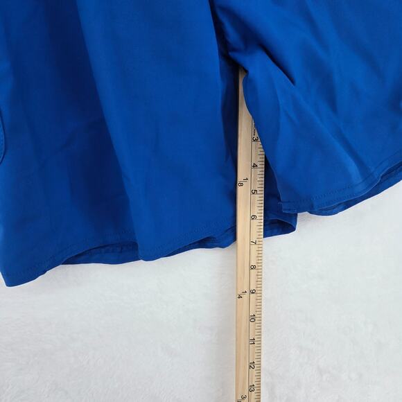 Speedo Mens Swim Trunks Blue Size XXL‎ Marina Flex Volley 17" Pocket NWT - Picture 10 of 13